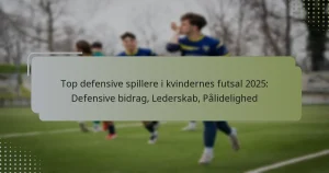 Top defensive spillere i kvindernes futsal 2025: Defensive bidrag, Lederskab, Pålidelighed